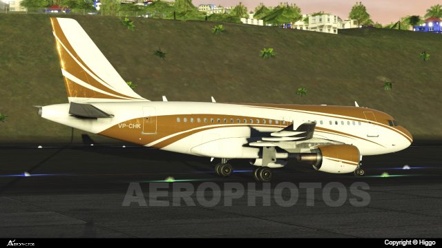 Airbus A318-100 VP-CHK