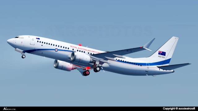Boeing 737-8 MAX BBJ A62-001