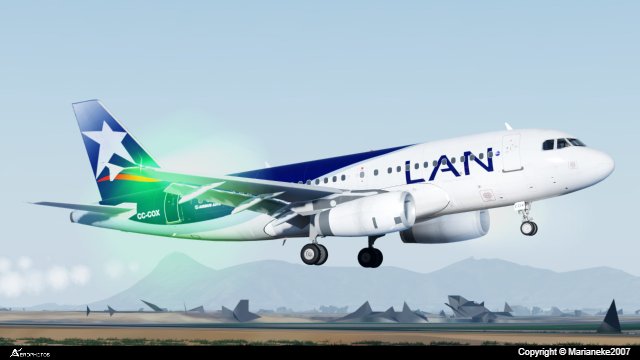 Airbus A319-132 CC-COX